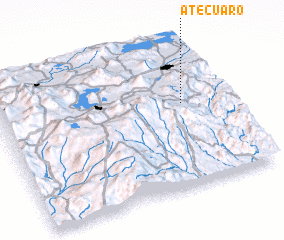 3d view of Atécuaro