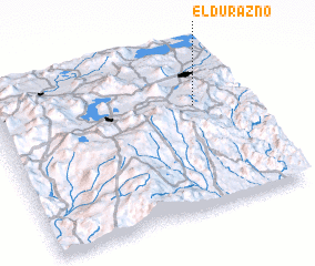 3d view of El Durazno