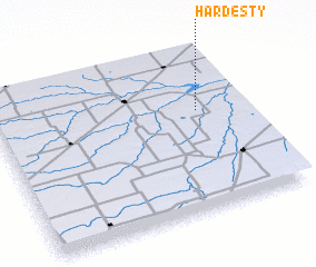 3d view of Hardesty