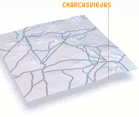 3d view of Charcas Viejas