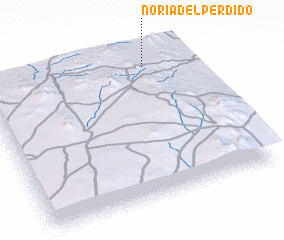 3d view of Noria del Perdido