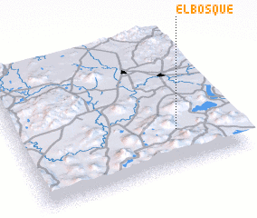 3d view of El Bosque