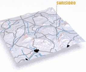 3d view of San Isidro