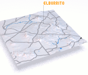 3d view of El Burrito