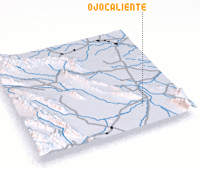 3d view of Ojo Caliente