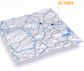 3d view of El Tigre