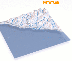 3d view of Petatlán