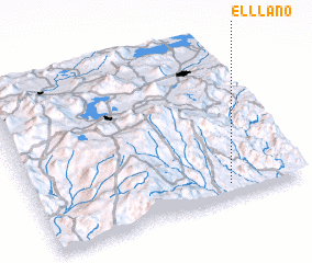 3d view of El Llano