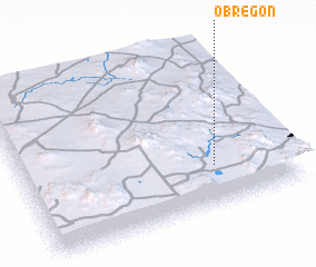 3d view of Obregón