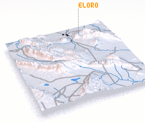 3d view of El Oro