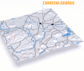 3d view of Carrizal Grande