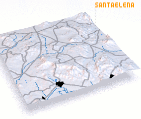 3d view of Santa Elena