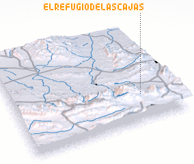 3d view of El Refugio de las Cajas