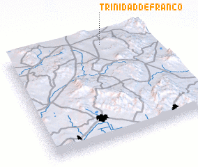 3d view of Trinidad de Franco