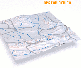 3d view of Oratorio Chico