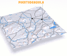 3d view of Puerto de Águila