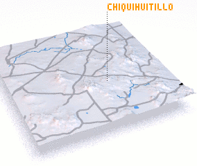 3d view of Chiquihuitillo