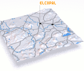 3d view of El Copal