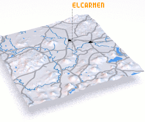 3d view of El Carmen