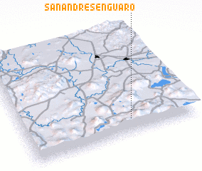 3d view of San Andrés Enguaro