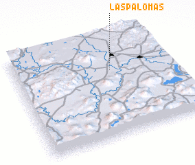 3d view of Las Palomas