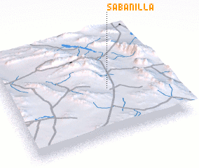 3d view of Sabanilla