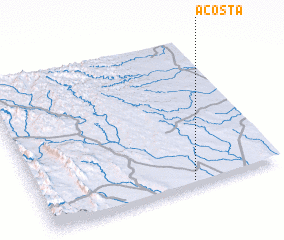 3d view of Acosta