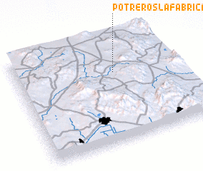 3d view of Potreros La Fábrica