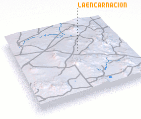 3d view of La Encarnación