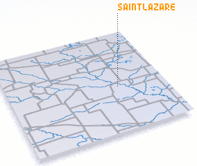 3d view of Saint Lazare