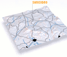 3d view of San Isidro