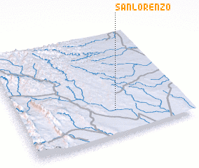 3d view of San Lorenzo