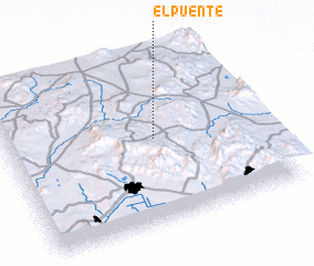 3d view of El Puente