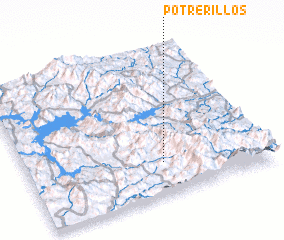 3d view of Potrerillos