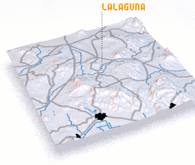 3d view of La Laguna