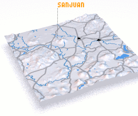 3d view of San Juan