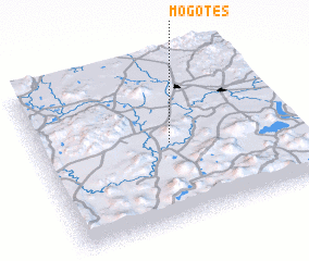 3d view of Mogotes