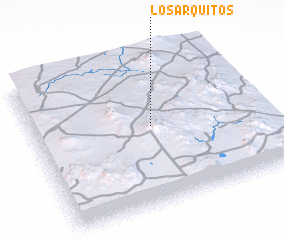 3d view of Los Arquitos