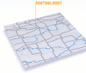 3d view of North Almont