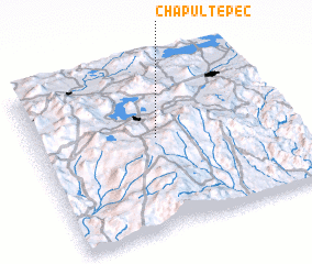 3d view of Chapultepec