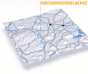 3d view of Rancho Nuevo de la Cruz