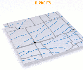 3d view of Bird City