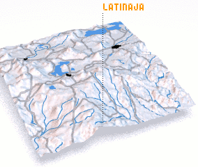 3d view of La Tinaja