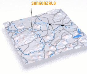 3d view of San Gonzalo