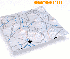 3d view of Gigante de Otates