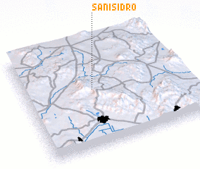 3d view of San Isidro