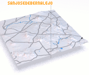 3d view of San José de Bernalejo