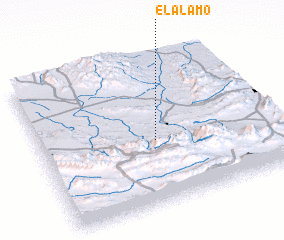 3d view of El Álamo