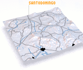 3d view of Santo Domingo