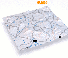 3d view of El Nido